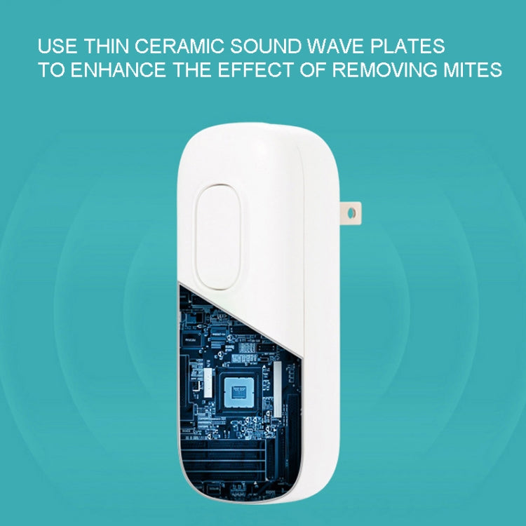 ZCC01 Ultrasonic Mosquito Repellent Mouse Repellent Mite Removal Instrument EU Plug(White) - Repellents by PMC TechLife | Online Shopping South Africa | PMC TechLife | Buy Now Pay Later Mobicred