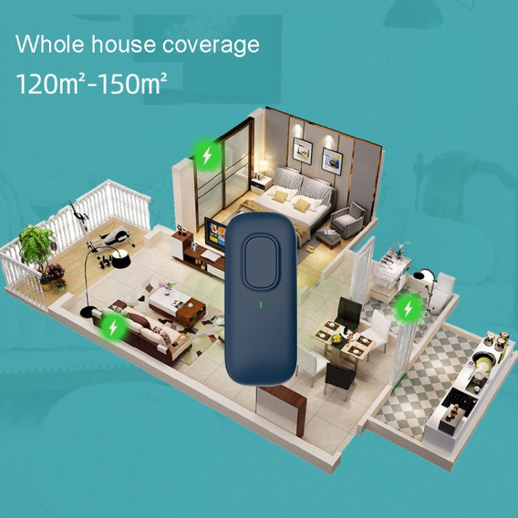 ZCC01 Ultrasonic Mosquito Repellent Mouse Repellent Mite Removal Instrument EU Plug(White) - Repellents by PMC TechLife | Online Shopping South Africa | PMC TechLife | Buy Now Pay Later Mobicred