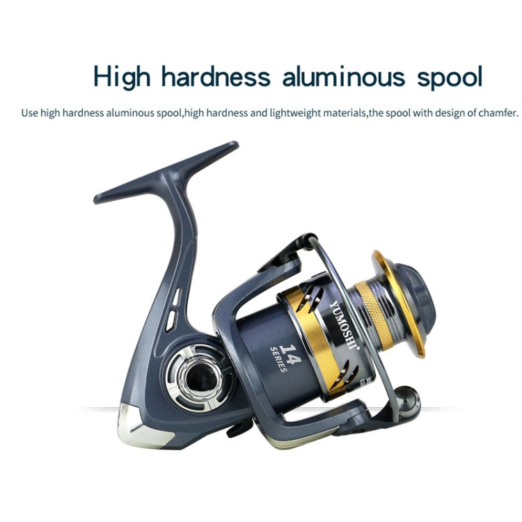 YUMOSHI KS7000 Spinning Fishing Reel Metal Rocker Metal Cup Reel - Fishing Reels by YUMOSHI | Online Shopping South Africa | PMC TechLife | Buy Now Pay Later Mobicred