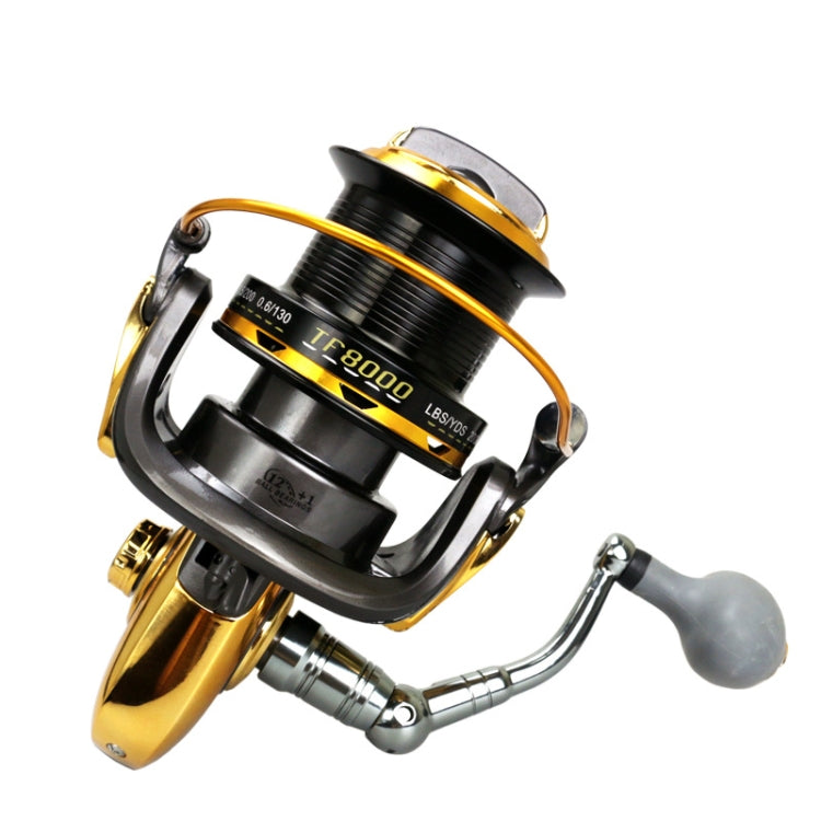TF8000 Long-distance Casting Reel Large Gapless Sea Rod Fishing Reel Spinning Reel - free shipping - PMC TechLife - Order now!