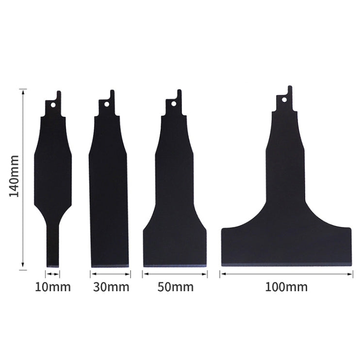 100mm Saber Saw Multifunctional Spatula Scraper Cleaning Tools - Sponges, Cloths & Brushes by PMc TechLife | Online Shopping South Africa | PMc TechLife | Buy Now Pay Later Mobicred