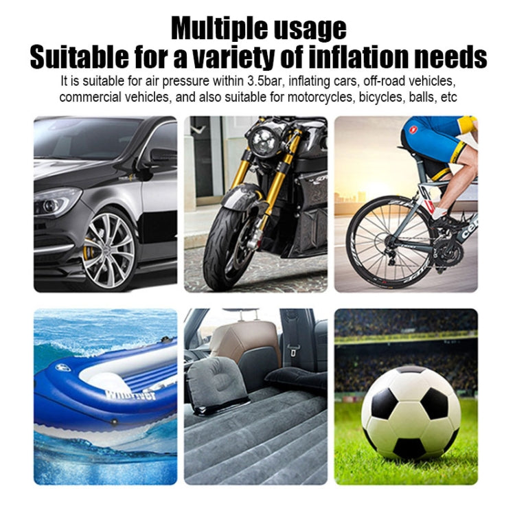 SUITU  ST-5002 DC 12V Car Air Compressor Tire Inflator 150 PSI Auto Air Pump Digital Display Model+Toolbox - Inflatable Pump by SUITU | Online Shopping South Africa | PMC TechLife