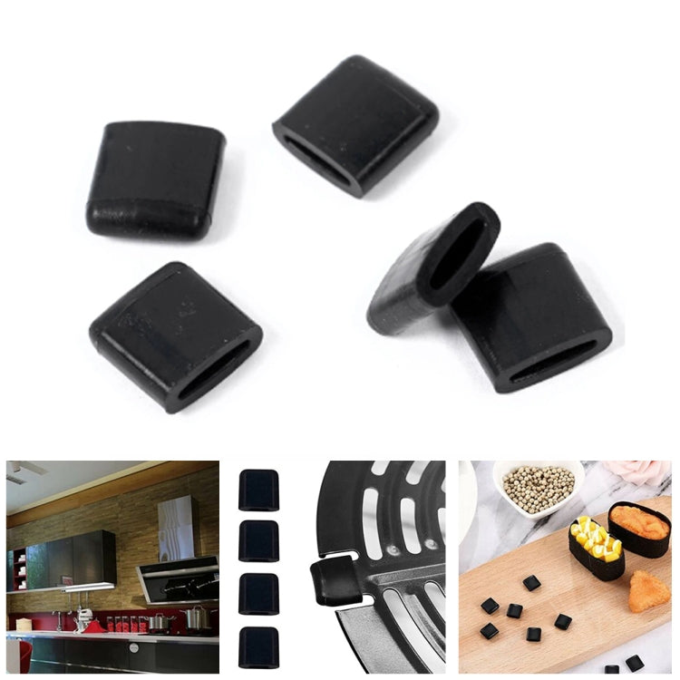 8pcs Air Fryer Rubber Bumpers Air Fryer Tray Rubber Replace Parts Accessories - Baking mat & Bakewares by PMC TechLife | Online Shopping South Africa | PMC TechLife