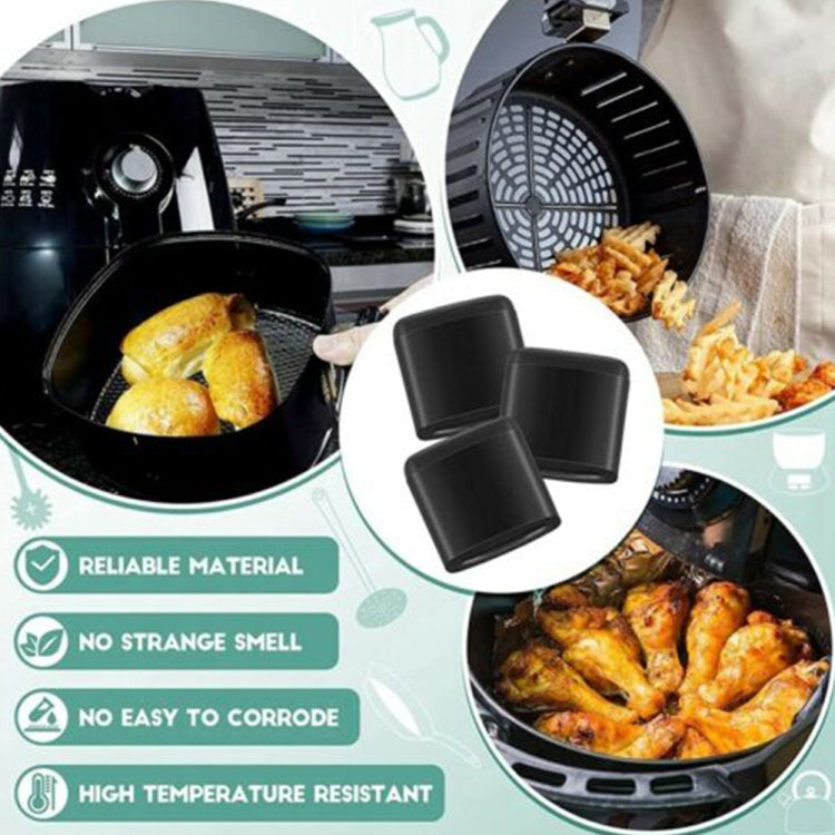 8pcs Air Fryer Rubber Bumpers Air Fryer Tray Rubber Replace Parts Accessories - Baking mat & Bakewares by PMC TechLife | Online Shopping South Africa | PMC TechLife