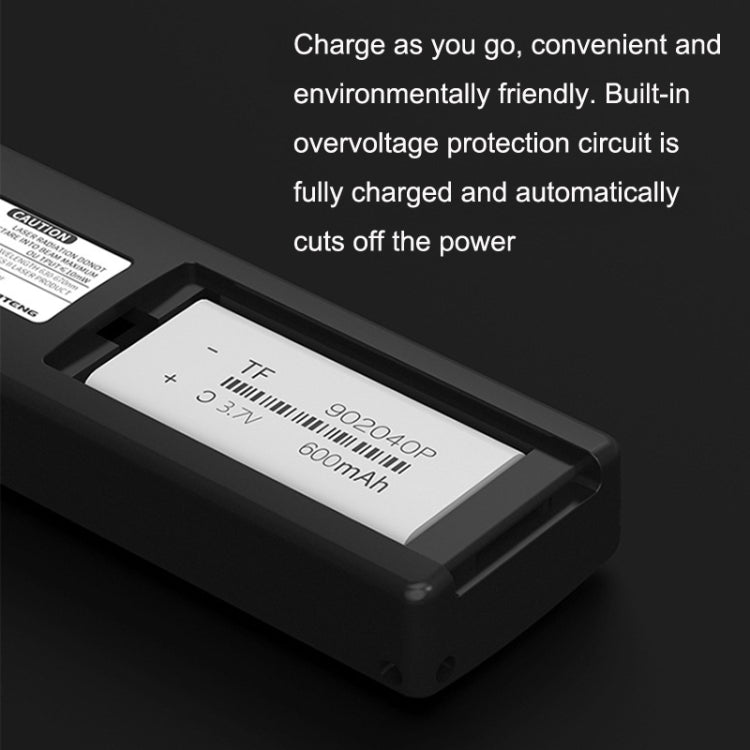 TL-B3-L15 10KM-15KM Mini Rechargeable Fiber Optical Red Light Sources Test Pen Clamshell Light Pen - Fiber Receiver by PMC Jewellery | Online Shopping South Africa | PMC Jewellery | Buy Now Pay Later Mobicred