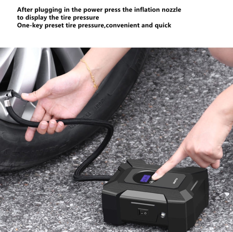 SUITU  ST-818  DC 12V Wired Car Air Pump Tire Inflator With LED Lighting Digital Display Model - Inflatable Pump by SUITU | Online Shopping South Africa | PMC TechLife