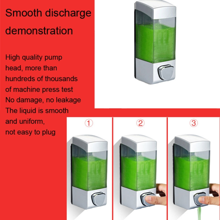 Three Head Wall Mounted Manual Press Soap Dispenser Shampoo Bottle Hand Wash Body Wash Dispenser, Color: Matte - Soap Dispenser by PMc TechLife | Online Shopping South Africa | PMc TechLife | Buy Now Pay Later Mobicred