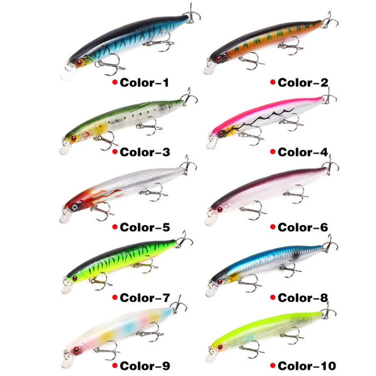 XY-256 19.1g/13.5cm Long Casting Sinking Minnow Fake Bait(6) - Fishing Lures by PMC TechLife | Online Shopping South Africa | PMC TechLife | Buy Now Pay Later Mobicred