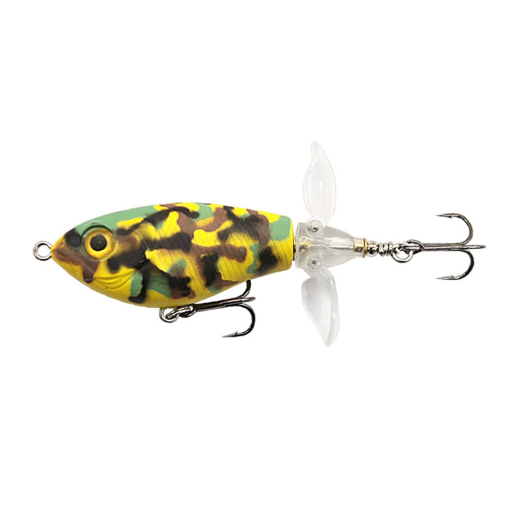 DF065 9g Double Paddle Tractor Surface Tether Roadrunner Fake Lure Long-distance Casting Lure(Camouflage) - Fishing Lures by PMC TechLife | Online Shopping South Africa | PMC TechLife | Buy Now Pay Later Mobicred