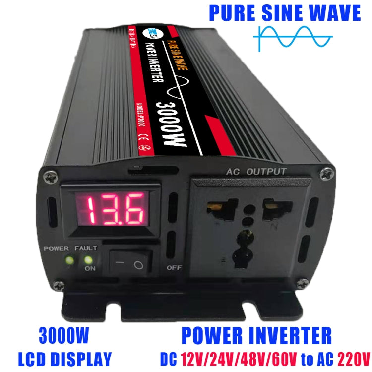 3000W (Actual 500W) 48V to 220V High Power Car Sine Wave Inverter Power Converter - Pure Sine Wave by PMC TechLife | Online Shopping South Africa | PMC TechLife | Buy Now Pay Later Mobicred