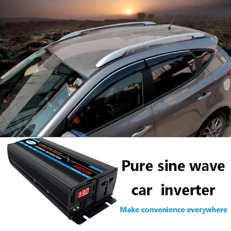 3000W (Actual 500W) 12V to 220V High Power Car Sine Wave Inverter Power Converter - Pure Sine Wave by PMC TechLife | Online Shopping South Africa | PMC TechLife