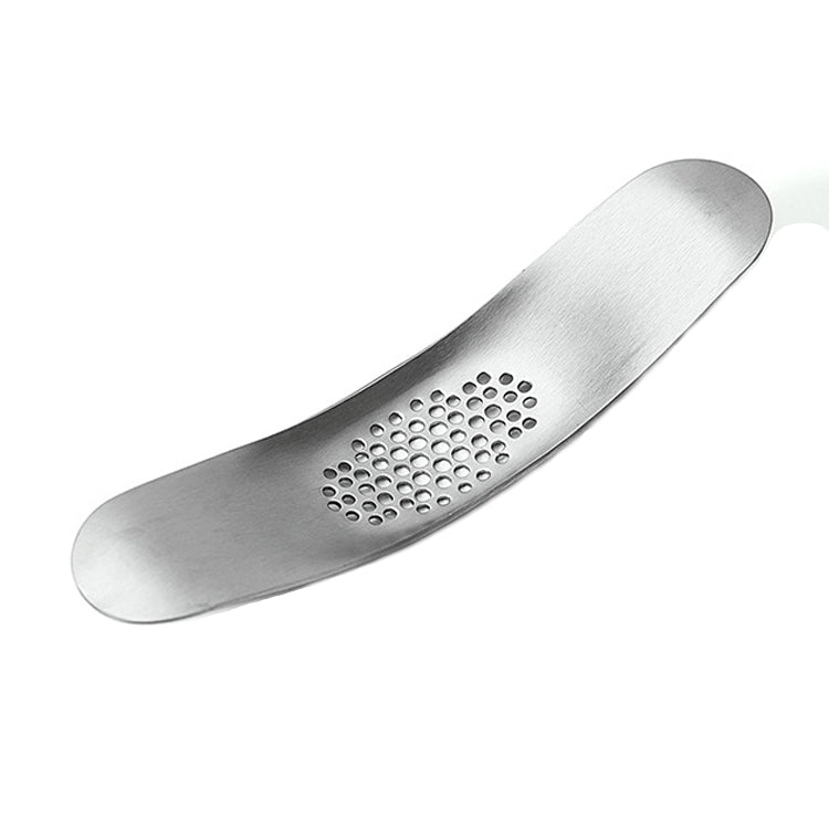 430 Stainless Steel Boat Shaped Garlic Grinder Manual Garlic Press Tools Kitchen Gadgets(Style 2) - Stirrer & Squeezer by PMC TechLife | Online Shopping South Africa | PMC TechLife | Buy Now Pay Later Mobicred