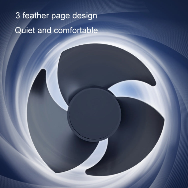 F612 5W Car Rotatable Turntable Silent Fan(USB) - Heating & Fans by PMC TechLife | Online Shopping South Africa | PMC TechLife | Buy Now Pay Later Mobicred