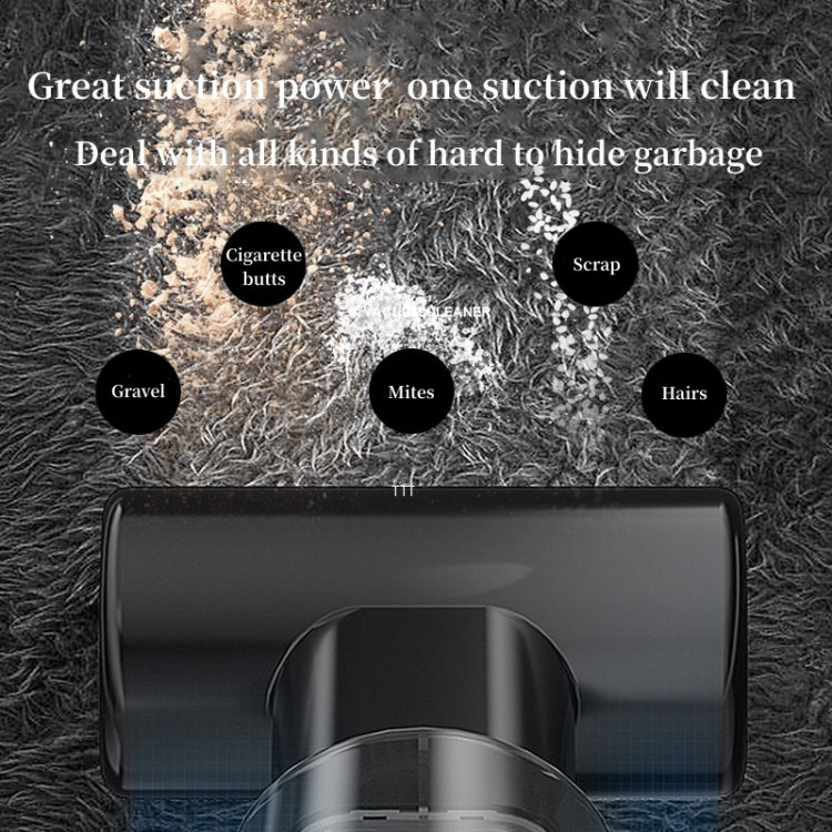 4 In 1 12000pa Wireless  Mini Handheld Car Vacuum Cleaner Mite Remover(Red) - Vacuum Cleaner by PMC TechLife | Online Shopping South Africa | PMC TechLife | Buy Now Pay Later Mobicred