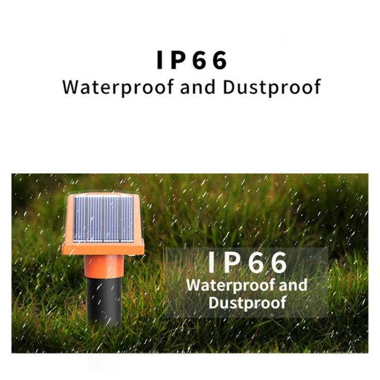 SJZ057 Outdoor IP66 Waterproof Solar Ultrasonic Rat Repeller Orchard Ultrasonic Animal Repeller(Orange) - Outdoor Insect Repellent by PMC TechLife | Online Shopping South Africa | PMC TechLife | Buy Now Pay Later Mobicred