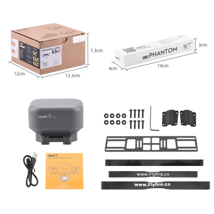 Manti 3 Plus Parachute for DJI Phantom 2 / 3 / 4 Improve Safety Slow Down Fall Speed Accessories -  by PMC TechLife | Online Shopping South Africa | PMC TechLife | Buy Now Pay Later Mobicred