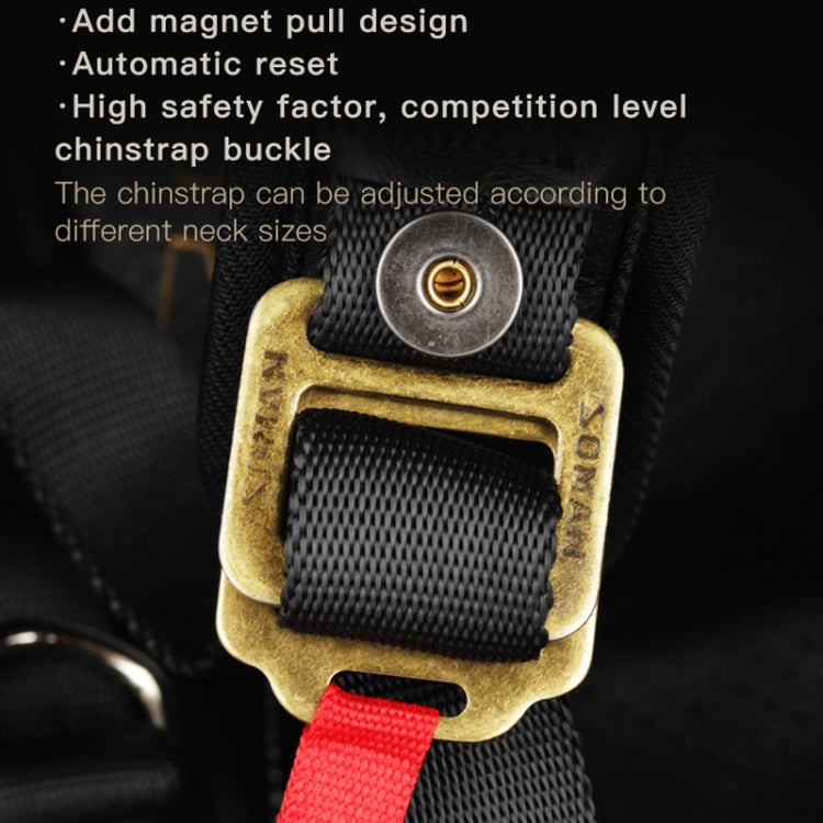 SOMAN Motorcycle Four Seasons Carbon Fiber Half Helmet, Color: FRP Bright Black(S) - free shipping - PMC TechLife - Order now!