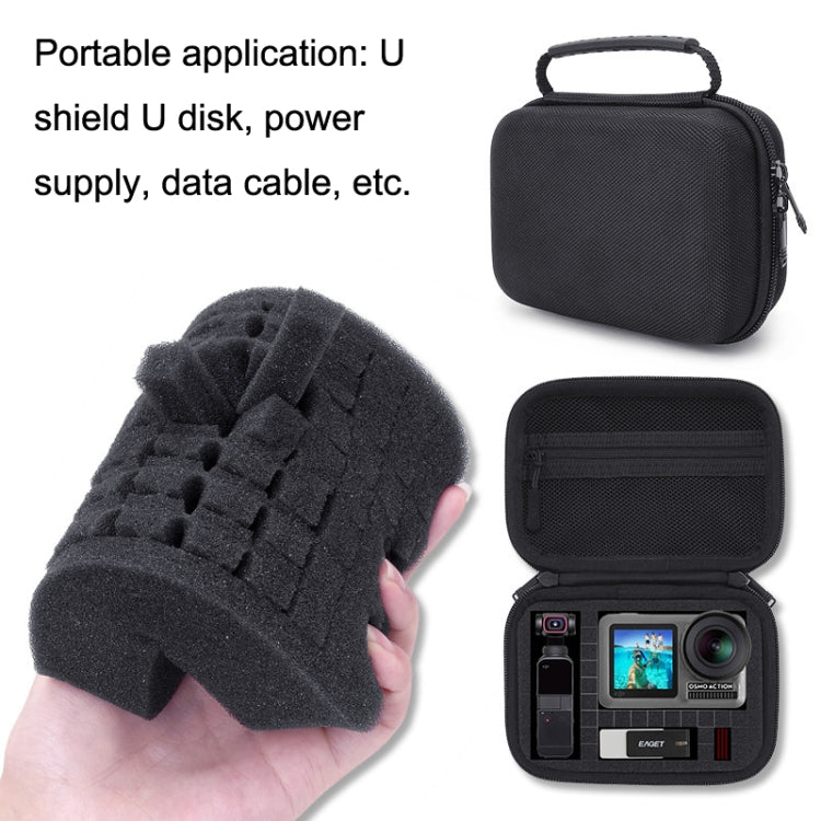 Small Camera Bag Multifunctional Digital Storage Bag Large Capacity Handbag - Carry Cases by PMC TechLife | Online Shopping South Africa | PMC TechLife | Buy Now Pay Later Mobicred