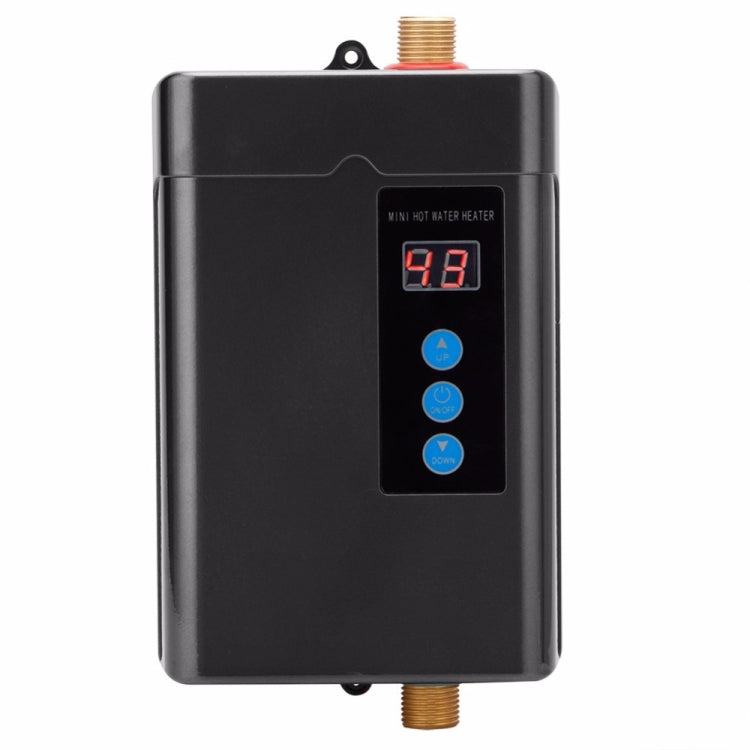 US Plug 3000W  Electric Water Heater With Remote Control Adjustable Temperate(Black) - free shipping - PMC TechLife - Order now!