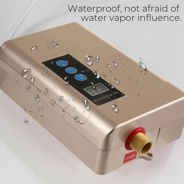 AU Plug 4000W Electric Water Heater With Remote Control Adjustable Temperate(White) - free shipping - PMC TechLife - Order now!