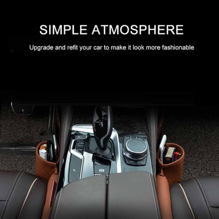 Car Seat Gap Leak-Proof Plugs Debris Storage Bag, Color: Beige Co-pilot - Stowing Tidying by PMC TechLife | Online Shopping South Africa | PMC TechLife | Buy Now Pay Later Mobicred