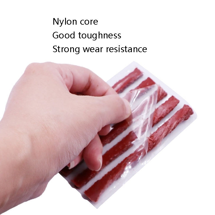 5pcs /Pack Long Car Fast Tire Patch Adhesive Strips Motorcycle Bike Adhesive Strip Tire Repair Tools - Tire Repair & Installation Tools by PMC TechLife | Online Shopping South Africa | PMC TechLife | Buy Now Pay Later Mobicred