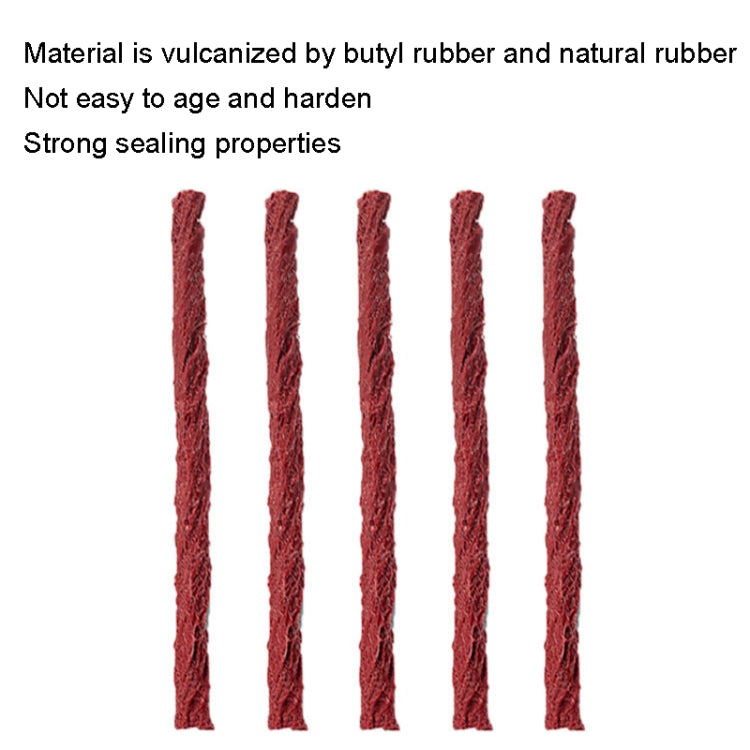 5pcs /Pack Long Car Fast Tire Patch Adhesive Strips Motorcycle Bike Adhesive Strip Tire Repair Tools - Tire Repair & Installation Tools by PMC TechLife | Online Shopping South Africa | PMC TechLife | Buy Now Pay Later Mobicred