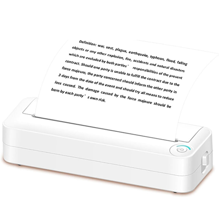 Bluetooth Connection Inkless A4 Printer Portable Mini Student Office Home Photo Printer, Model: X8 - free shipping - PMC TechLife - Order now!