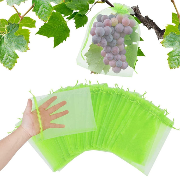 100pcs /Pack  Fruit Protection Bag Anti-Insect And Anti-Bird Net Bag 13 x 18cm(Pink) - Plant Support & Care by PMC TechLife | Online Shopping South Africa | PMC TechLife