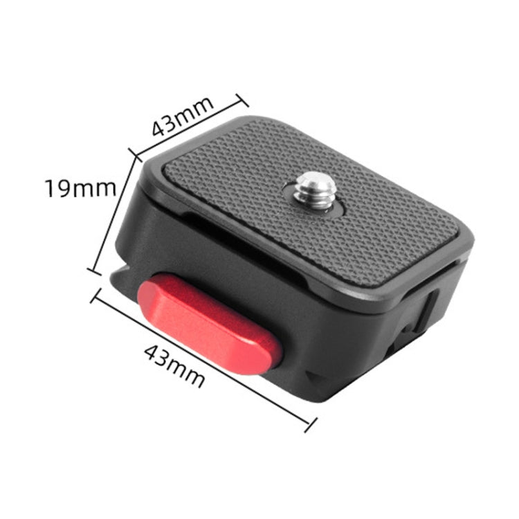 BEXIN CL-01 Universal Sharp Claw Fast Installation Board Suit Mini Gimbal Fast Disassembly Board Base SLR Camera Tripod Stabilizer Sliding Rail - free shipping - PMC TechLife - Order now!