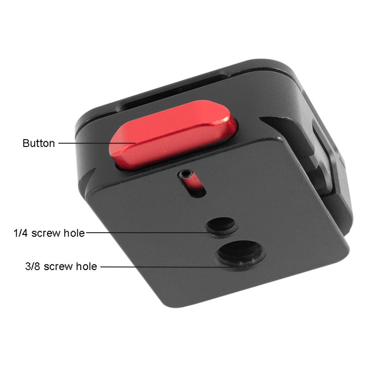 BEXIN CL-01 Universal Sharp Claw Fast Installation Board Suit Mini Gimbal Fast Disassembly Board Base SLR Camera Tripod Stabilizer Sliding Rail - free shipping - PMC TechLife - Order now!