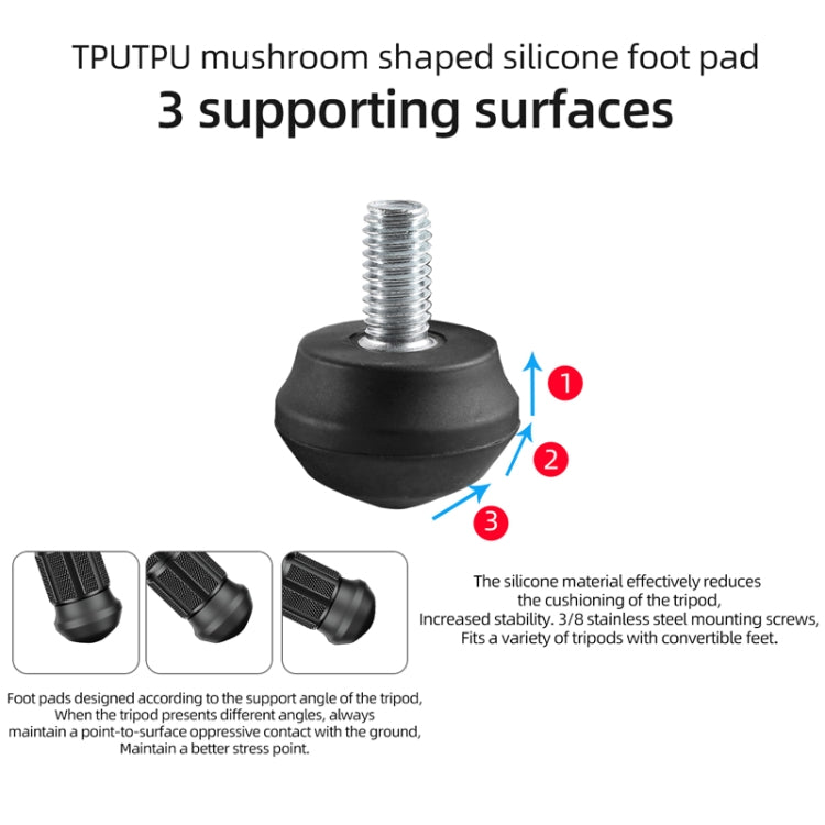 BEXIN P406CF-S Carbon Fiber Monopod Travel Shooting Mobile Phone Live Selfie Bracket Retractable Portable Monopod - Monopods by BEXIN | Online Shopping South Africa | PMC TechLife | Buy Now Pay Later Mobicred