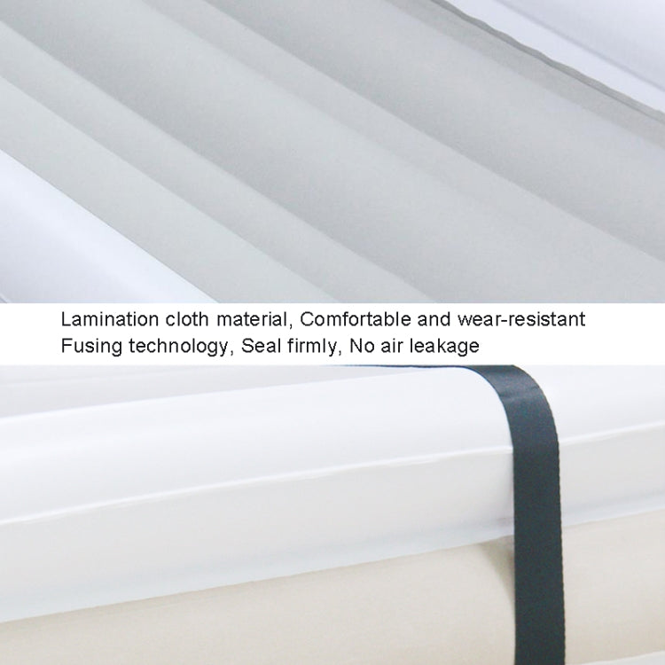 Outdoor Travel Baby Inflatable Bed Children Car Rear Folding Bed Aircraft Inflatable Mattress, Color: Gray+CN Plug Inflatable Pump+Storage Bag+Seat Belt - Baby Furniture by PMC TechLife | Online Shopping South Africa | PMC TechLife