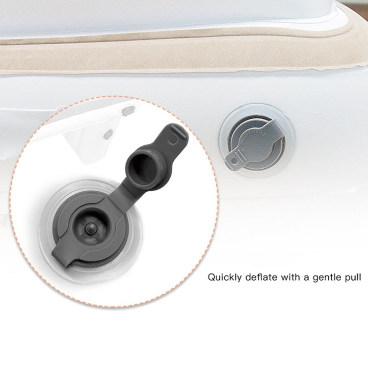 Outdoor Travel Baby Inflatable Bed Children Car Rear Folding Bed Aircraft Inflatable Mattress, Color: Gray+CN Plug Inflatable Pump+Storage Bag+Seat Belt - Baby Furniture by PMC TechLife | Online Shopping South Africa | PMC TechLife