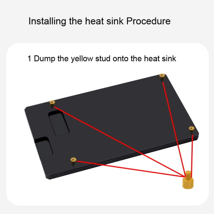 NVMe M.2 MKEY SSD RAID Array Motherboard PCIE Split Card Heatsink - Add-on Cards by PMC TechLife | Online Shopping South Africa | PMC TechLife