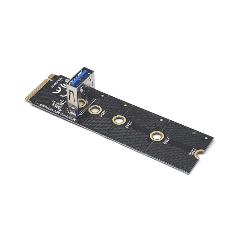 M.2 NVME To USB 3.0 PCI-E Expansion Card  Adapter for Graphics Card(Blackboard) - Add-on Cards by PMC TechLife | Online Shopping South Africa | PMC TechLife