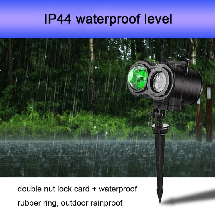 12 Cards EU Plug Color Card Pattern 9W Christmas Projection Light Remote Control Snow Light - Christmas Decoration Lamps by PMc TechLife | Online Shopping South Africa | PMc TechLife | Buy Now Pay Later Mobicred