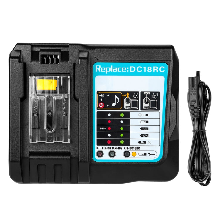 For Makit DC18RA / DC18RC 14.4V-18V Cordless Power Tool Battery Charger(EU Plug) - Electric Saws & Accessories by PMc TechLife | Online Shopping South Africa | PMc TechLife | Buy Now Pay Later Mobicred