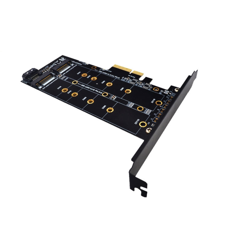 M.2 PCIe SSD Adapter Card PCIE 4x to M.2 Key M B Dual Interface Card - free shipping - PMC Jewellery - Order now!