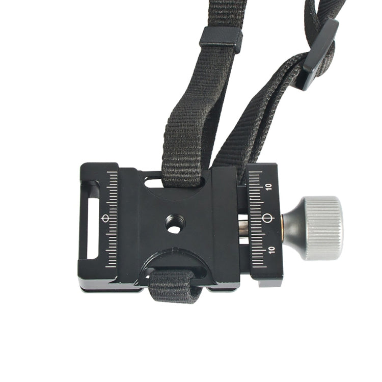 BEXIN QJ-05 Camera Shoulder Strap Clamp Quick Release Plate Clamp Ball Head Adapter - Quick Release Plate by BEXIN | Online Shopping South Africa | PMC TechLife | Buy Now Pay Later Mobicred