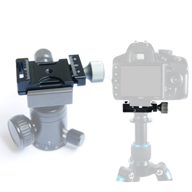 BEXIN QJ-05 Camera Shoulder Strap Clamp Quick Release Plate Clamp Ball Head Adapter - Quick Release Plate by BEXIN | Online Shopping South Africa | PMC TechLife | Buy Now Pay Later Mobicred