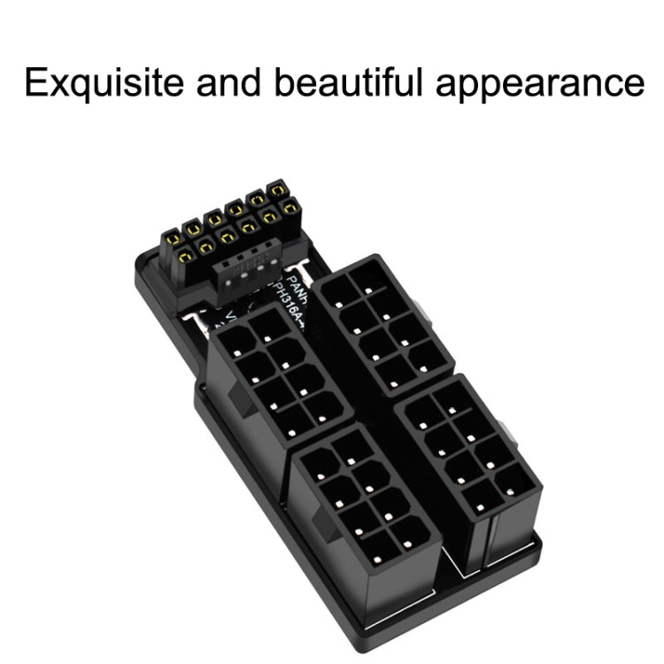 A Model ATX3.0 12VHPWR 12+4P 600W 180 Degree Power Steering Connector - free shipping - PMC TechLife - Order now!