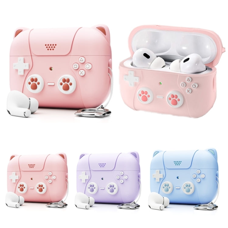 For AirPods 3 Earphone Silicone Protective Case Cat Claw Cover(Light Pink) - For AirPods 3 by PMC Jewellery | Online Shopping South Africa | PMC Jewellery | Buy Now Pay Later Mobicred