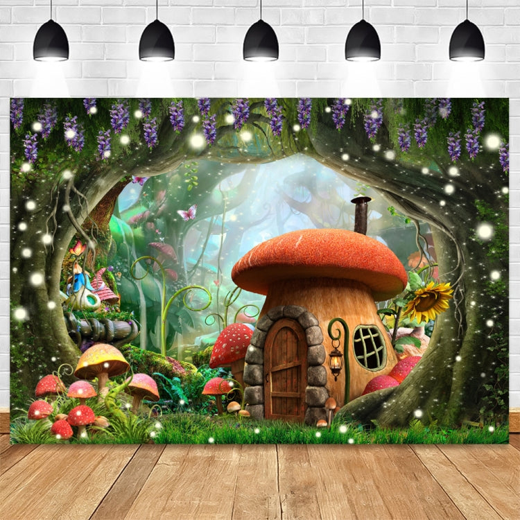 150 X 210cm Fantasy Forest Photography Background Cloth Cartoon Kids Party Decoration Backdrop(5284) - Cartoon by PMC TechLife | Online Shopping South Africa | PMC TechLife | Buy Now Pay Later Mobicred
