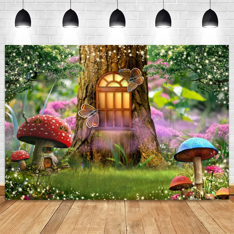 150 X 210cm Fantasy Forest Photography Background Cloth Cartoon Kids Party Decoration Backdrop(6360) - Cartoon by PMC TechLife | Online Shopping South Africa | PMC TechLife | Buy Now Pay Later Mobicred