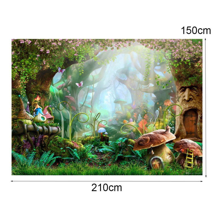 150 X 210cm Fantasy Forest Photography Background Cloth Cartoon Kids Party Decoration Backdrop(6364) - Cartoon by PMC TechLife | Online Shopping South Africa | PMC TechLife