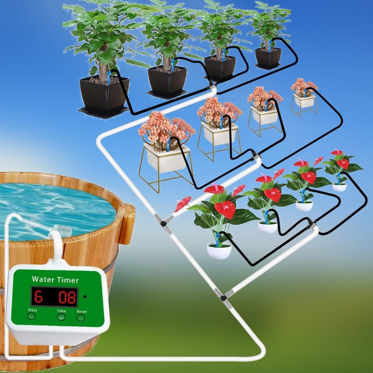 Household Intelligent Drip Irrigation Automatic Watering Timing Machine, Specification: Water 2 Potted Plants - Watering & Irrigation by PMc TechLife | Online Shopping South Africa | PMc TechLife | Buy Now Pay Later Mobicred