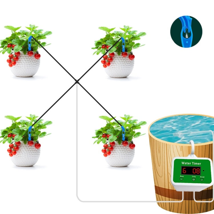 Household Intelligent Drip Irrigation Automatic Watering Timing Machine, Specification: Water 6 Potted Plants - Watering & Irrigation by PMc TechLife | Online Shopping South Africa | PMc TechLife | Buy Now Pay Later Mobicred