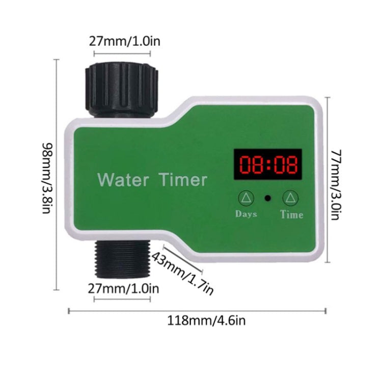 Irrigation System Intelligent Controller Automatic Timed Watering Device, Specification: 10m 10sets Ground Plug Dual-use Suit - Watering & Irrigation by PMc TechLife | Online Shopping South Africa | PMc TechLife | Buy Now Pay Later Mobicred