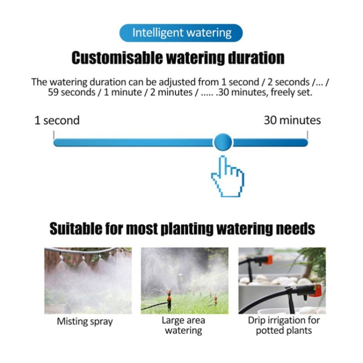 Irrigation System Intelligent Controller Automatic Timed Watering Device, Specification: 10m 10sets Hanging Spray Sprinklers - Watering & Irrigation by PMc TechLife | Online Shopping South Africa | PMc TechLife | Buy Now Pay Later Mobicred